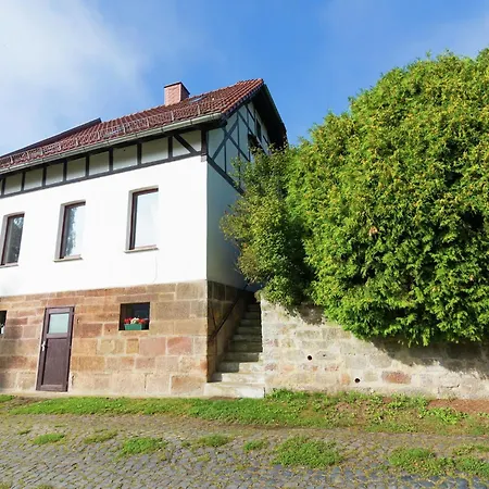 Geraeumiges In Hessen Mit Garten Prázdninový dům Waldeck (Hessen)